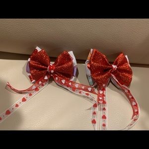 Valentines Hair Bows
